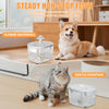 95oz/2.8L Pet Fountain, Electric Drinking Bowl Suitable for Multiple Pets, Colorless